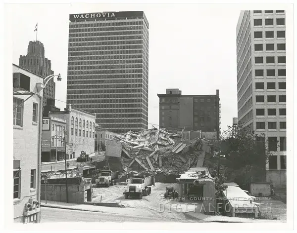 1973-demo-NCNB-building